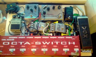 My pedalboard in 2010