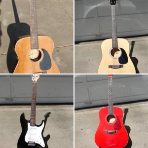 My Guitars & Amps - Including Kids Musical Instuments