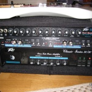 Peavey Rockmaster rig