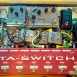 My pedalboard in 2010